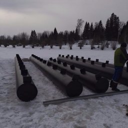 Изготовление пластиковых понтонов